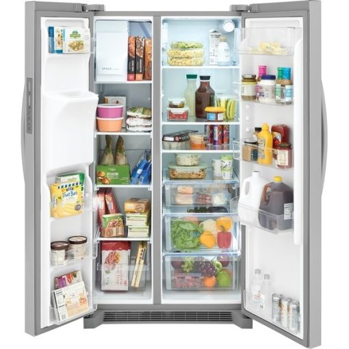 22.3 cu ft Side-by-Side Stainless Refrigerator - Image 3
