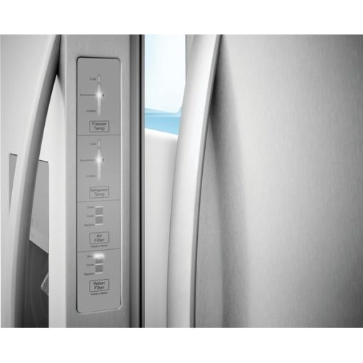 22.3 cu ft Side-by-Side Stainless Refrigerator - Image 4