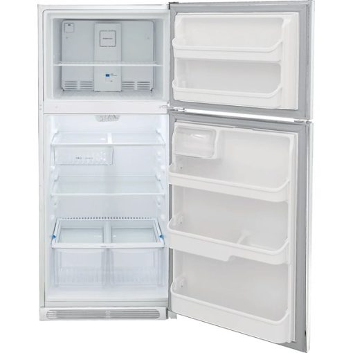 20.5 cu ft Top Freezer White Refrigerator - Image 2