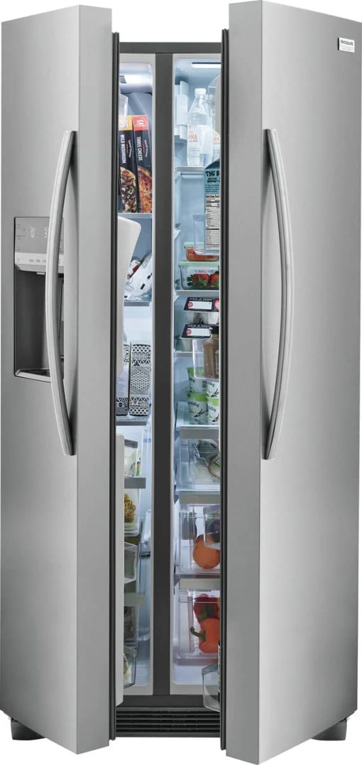 Frigidaire Gallery 22.3 Cu. Ft. Stainless Steel Side-By-Side Refrigerator - Image 4