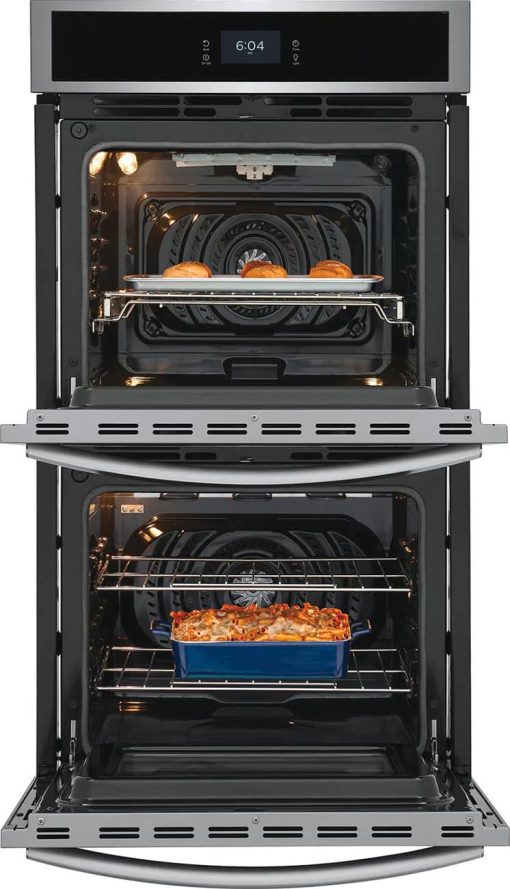 Frigidaire Gallery 30" Smudge-Proof Stainless Steel Double Electric Wall Oven With Total Convection - Image 2
