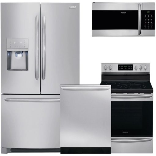 Frigidaire Gallery Stainless Steel Four Piece Kitchen Suite