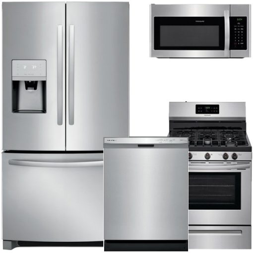 Frigidaire Stainless Steel Four Piece Kitchen Suite