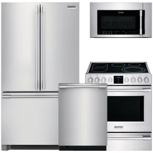Frigidaire Professional Stainless Steel Four Piece Kitchen Suite