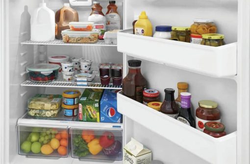 Frigidaire ADA 18.3 Cu. Ft. White Top Freezer Refrigerator - Image 7
