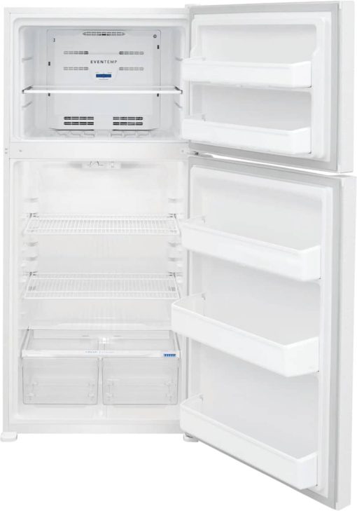 Frigidaire ADA 18.3 Cu. Ft. White Top Freezer Refrigerator - Image 2