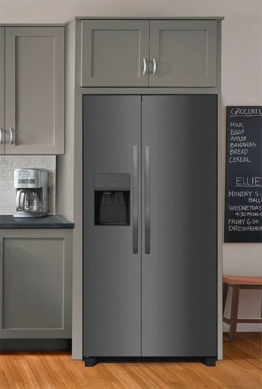 Frigidaire 25.6 Cu. Ft. Black Stainless Steel Side-By-Side Refrigerator - Image 12