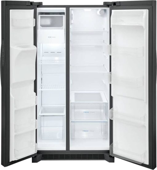 Frigidaire 25.6 Cu. Ft. Black Stainless Steel Side-By-Side Refrigerator - Image 3