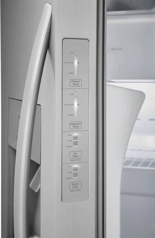 Frigidaire 25.6 Cu. Ft. Stainless Steel Side-By-Side Refrigerator - Image 7