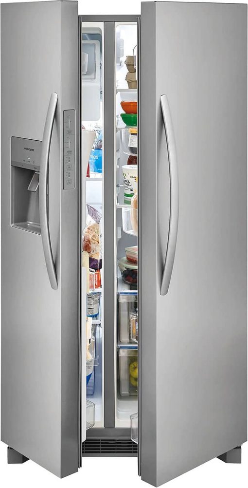 Frigidaire 25.6 Cu. Ft. Stainless Steel Side-By-Side Refrigerator - Image 4