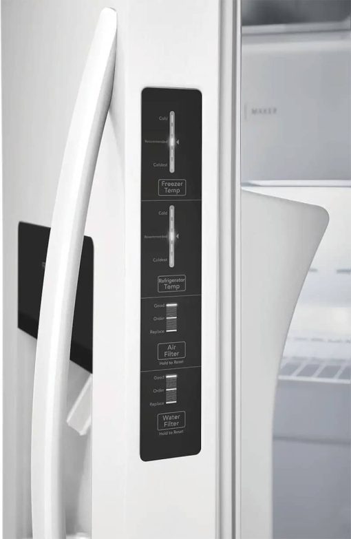 Frigidaire 25.6 Cu. Ft. White Side-By-Side Refrigerator - Image 7