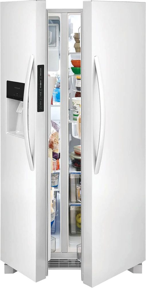 Frigidaire 25.6 Cu. Ft. White Side-By-Side Refrigerator - Image 4