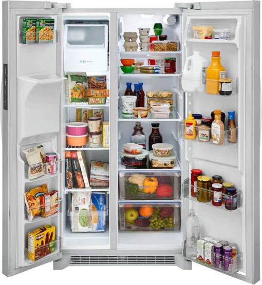 Frigidaire 25.6 Cu. Ft. White Side-By-Side Refrigerator - Image 2
