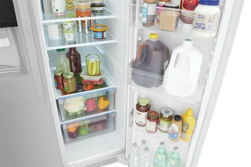 Frigidaire 25.6 Cu. Ft. White Side-By-Side Refrigerator - Image 8