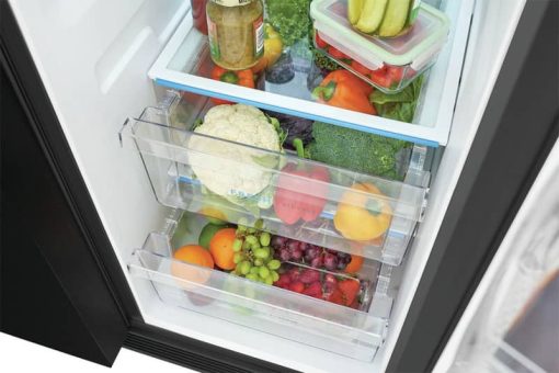 Frigidaire 25.6 Cu. Ft. Black Side-By-Side Refrigerator - Image 9