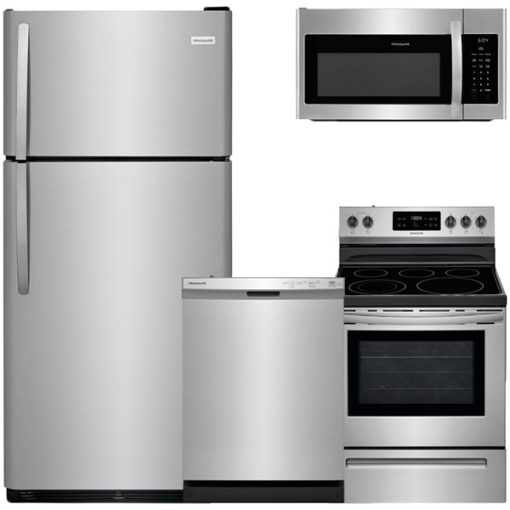 Frigidaire Stainless Steel Four Piece Kitchen Suite