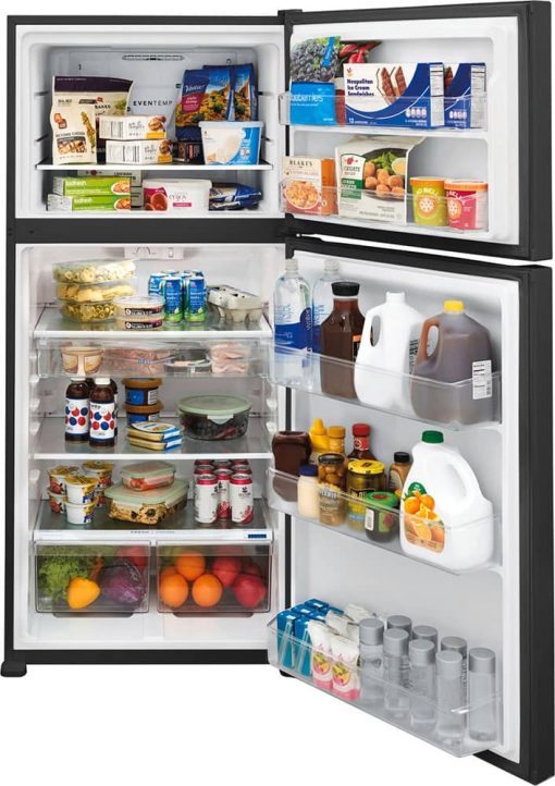 Frigidaire ADA 20 Cu. Ft. Black Top Freezer Refrigerator - Image 2