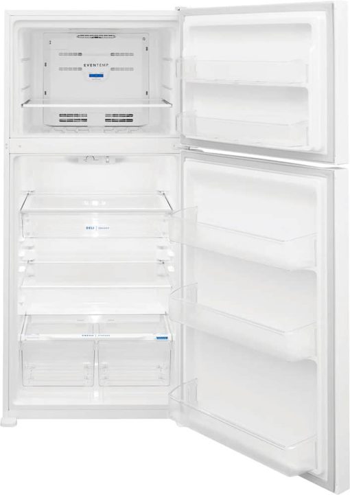 Frigidaire ADA 20 Cu. Ft. White Top Freezer Refrigerator - Image 3