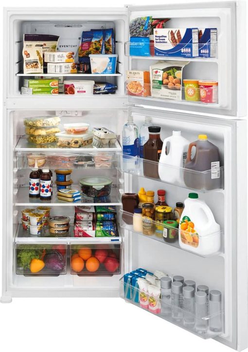 Frigidaire ADA 20 Cu. Ft. White Top Freezer Refrigerator - Image 2