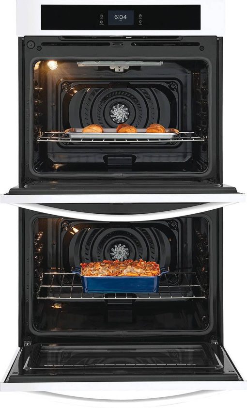 Frigidaire 30" White Double Electric Wall Oven With Fan Convection - Image 3