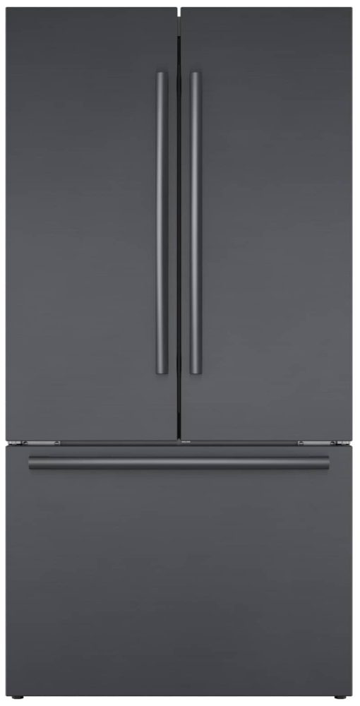 Bosch 800 Series 36" Black Stainless Steel Counter-Depth 3-Door Refrigerator