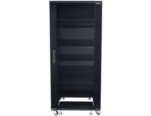 Sanus 55"  Component Series Black AV Rack - Image 2
