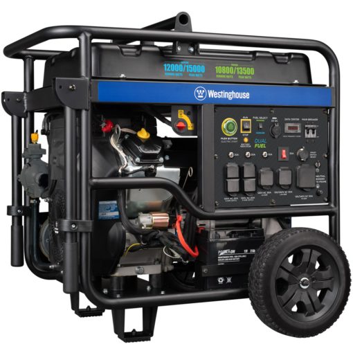 Westinghouse 12,000-Watt Dual Fuel Generator with Remote Start