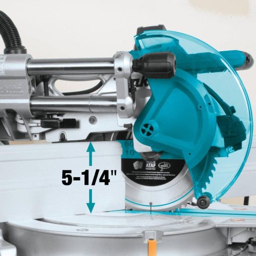 10" Dual-Bevel Sliding Compound Miter Saw with Laser and Stand - Image 8