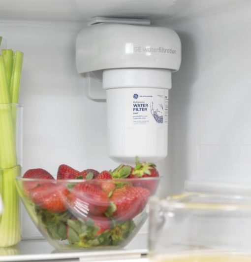 GE ENERGY STAR 21 Cu. Ft. Fingerprint Resistant Stainless Steel Bottom Freezer Refrigerator - Image 9