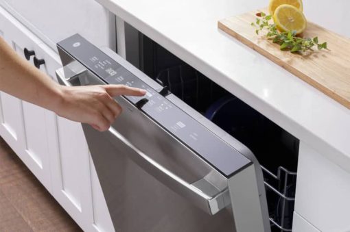 GE 24" Fingerprint Resistant Stainless Steel Top Control Dishwasher With Sanitize Cycle & Dry Boost - Image 6