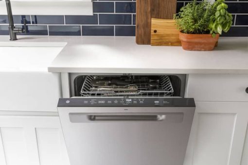 GE 24" Fingerprint Resistant Stainless Steel Top Control Dishwasher With Sanitize Cycle & Dry Boost - Image 5