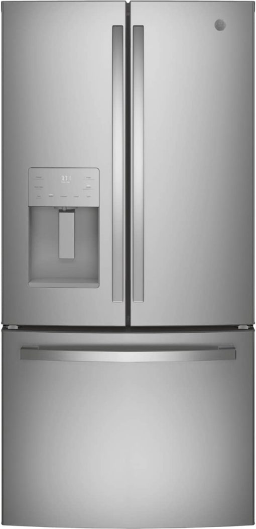 GE ADA ENERGY STAR 23.6 Cu. Ft. Fingerprint Resistant Stainless Steel French-Door Refrigerator