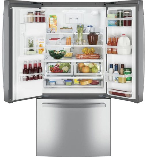 GE ADA ENERGY STAR 23.6 Cu. Ft. Fingerprint Resistant Stainless Steel French-Door Refrigerator - Image 3