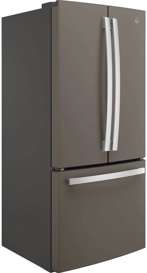 GE ENERGY STAR 18.6 Cu. Ft. Slate Counter-Depth French-Door Refrigerator - Image 4