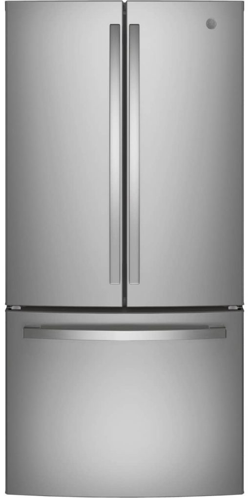 GE ENERGY STAR 18.6 Cu. Ft. Fingerprint Resistant Stainless Steel Counter-Depth French-Door Refrigerator