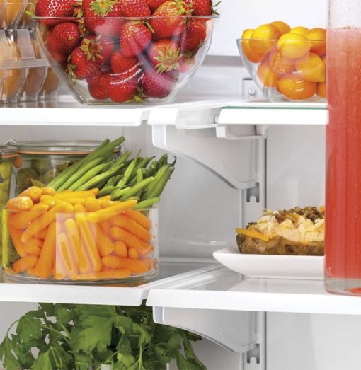 GE ENERGY STAR 18.6 Cu. Ft. Fingerprint Resistant Stainless Steel Counter-Depth French-Door Refrigerator - Image 6