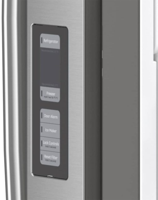 GE ENERGY STAR 18.6 Cu. Ft. Fingerprint Resistant Stainless Steel Counter-Depth French-Door Refrigerator - Image 8