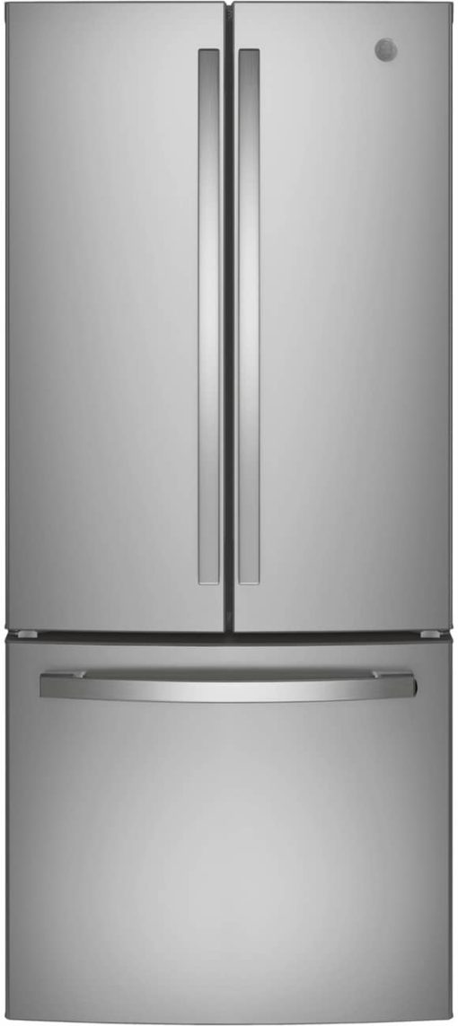 GE ENERGY STAR 20.8 Cu. Ft. Fingerprint Resistant Stainless Steel French-Door Refrigerator