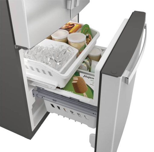 GE ENERGY STAR 20.8 Cu. Ft. Fingerprint Resistant Stainless Steel French-Door Refrigerator - Image 5
