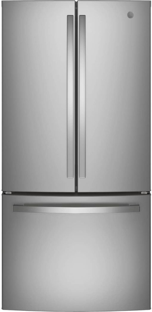 GE ENERGY STAR 24.7 Cu. Ft. Stainless Steel French Door Refrigerator