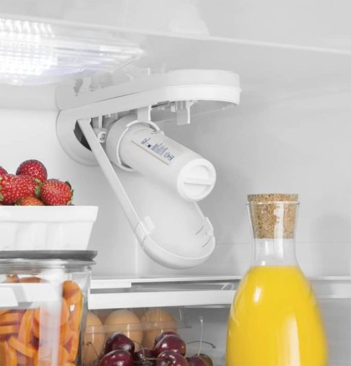 GE ENERGY STAR 24.7 Cu. Ft. Stainless Steel French Door Refrigerator - Image 9