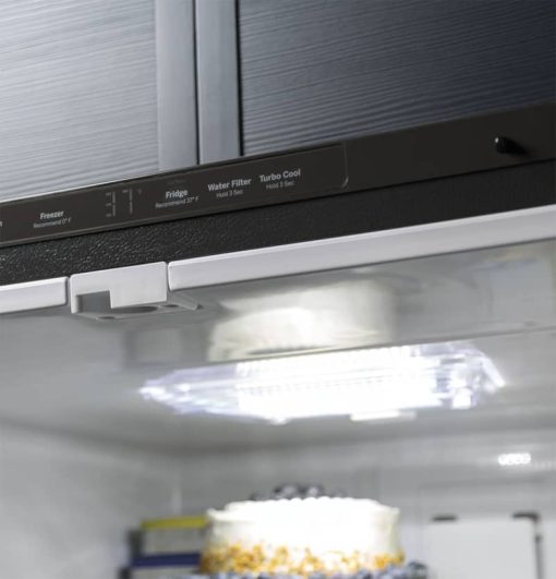 GE ENERGY STAR 24.7 Cu. Ft. Stainless Steel French Door Refrigerator - Image 6