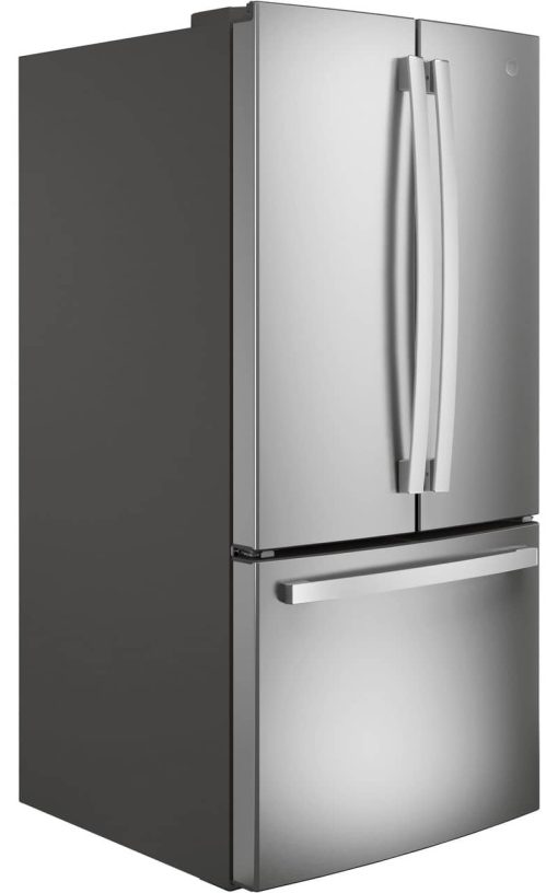 GE ENERGY STAR 24.7 Cu. Ft. Stainless Steel French Door Refrigerator - Image 4