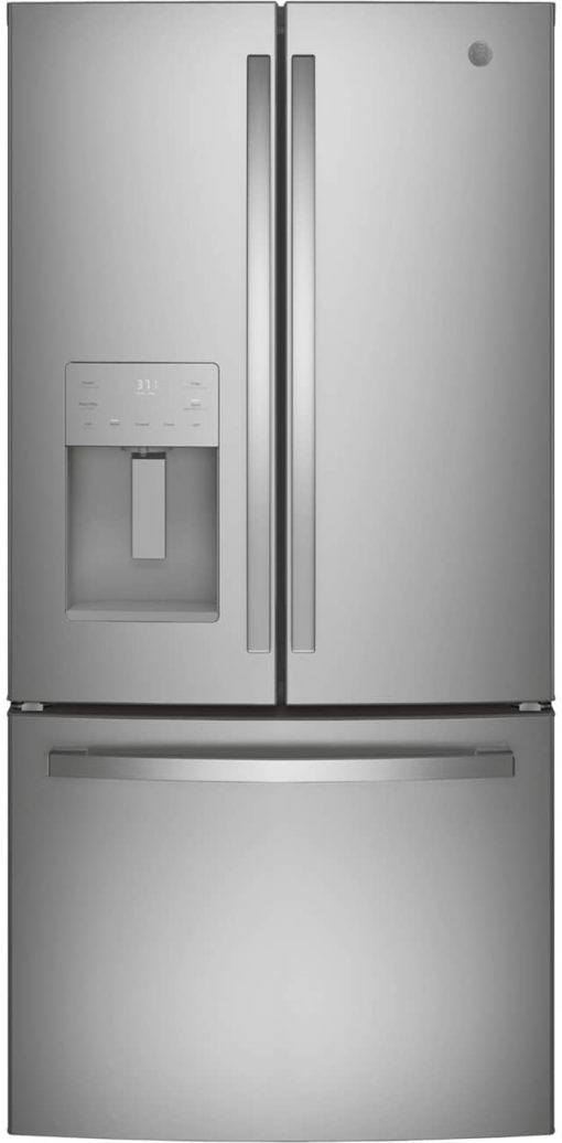 GE ADA ENERGY STAR 17.5 Cu. Ft. Fingerprint Resistant Stainless Steel Counter-Depth French-Door Refrigerator