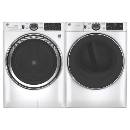 GE Front Load Washer and Dryer Pair - White