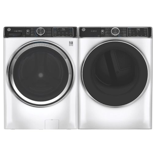 GE Front Load Washer and Dryer Pair - White