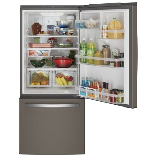 20.9 cu ft Bottom Freezer Slate Refrigerator - Image 3