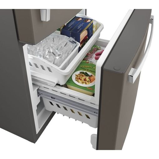 20.9 cu ft Bottom Freezer Slate Refrigerator - Image 4