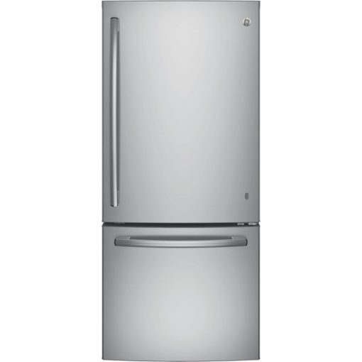 20.9 cu ft Bottom Freezer Stainless Refrigerator