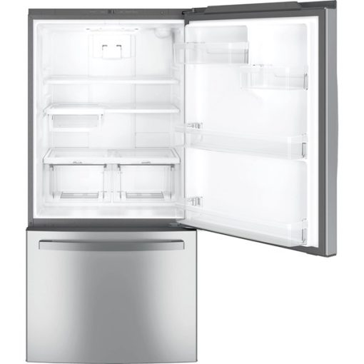 24.9 cu ft Bottom Freezer Stainless Refrigerator - Image 2